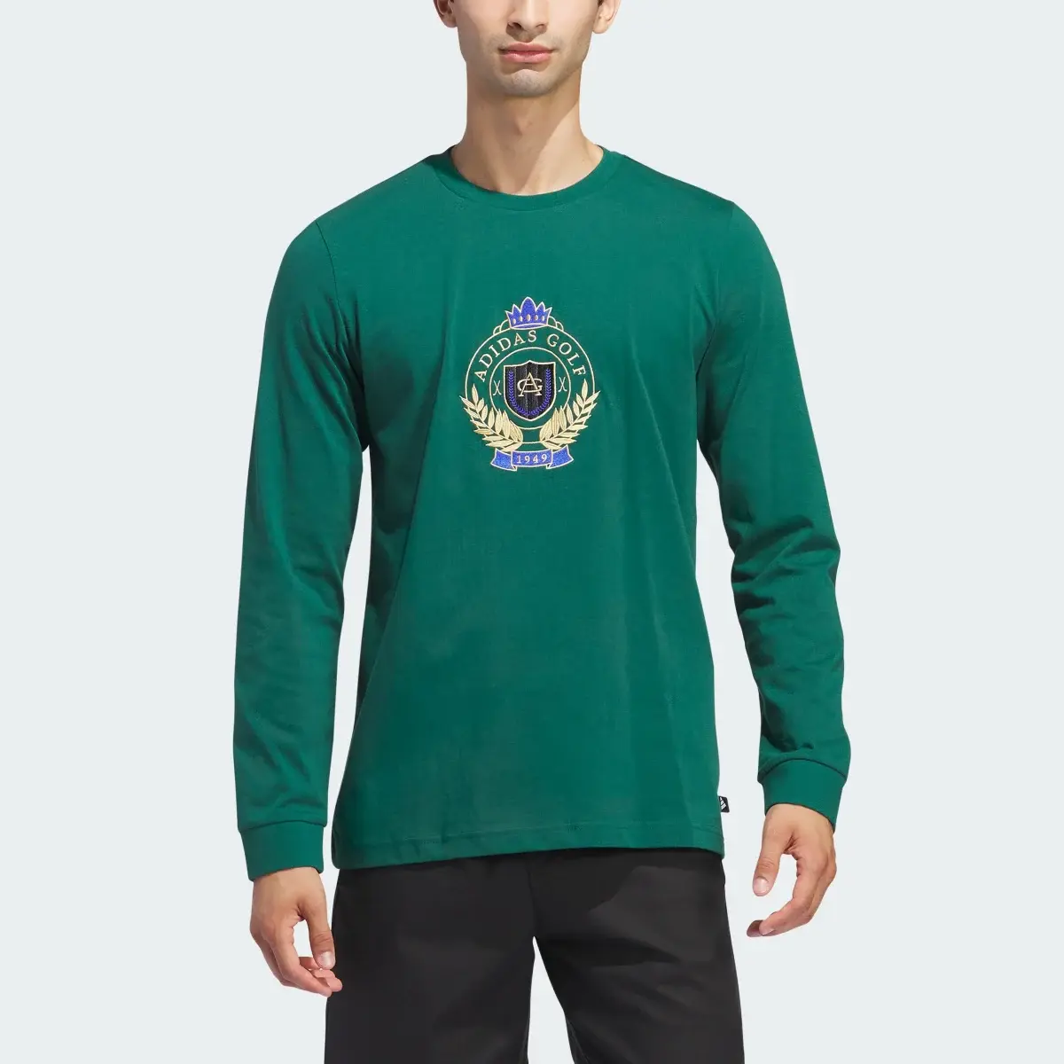 Adidas Maglia Go-To Crest Graphic Long Sleeve. 1