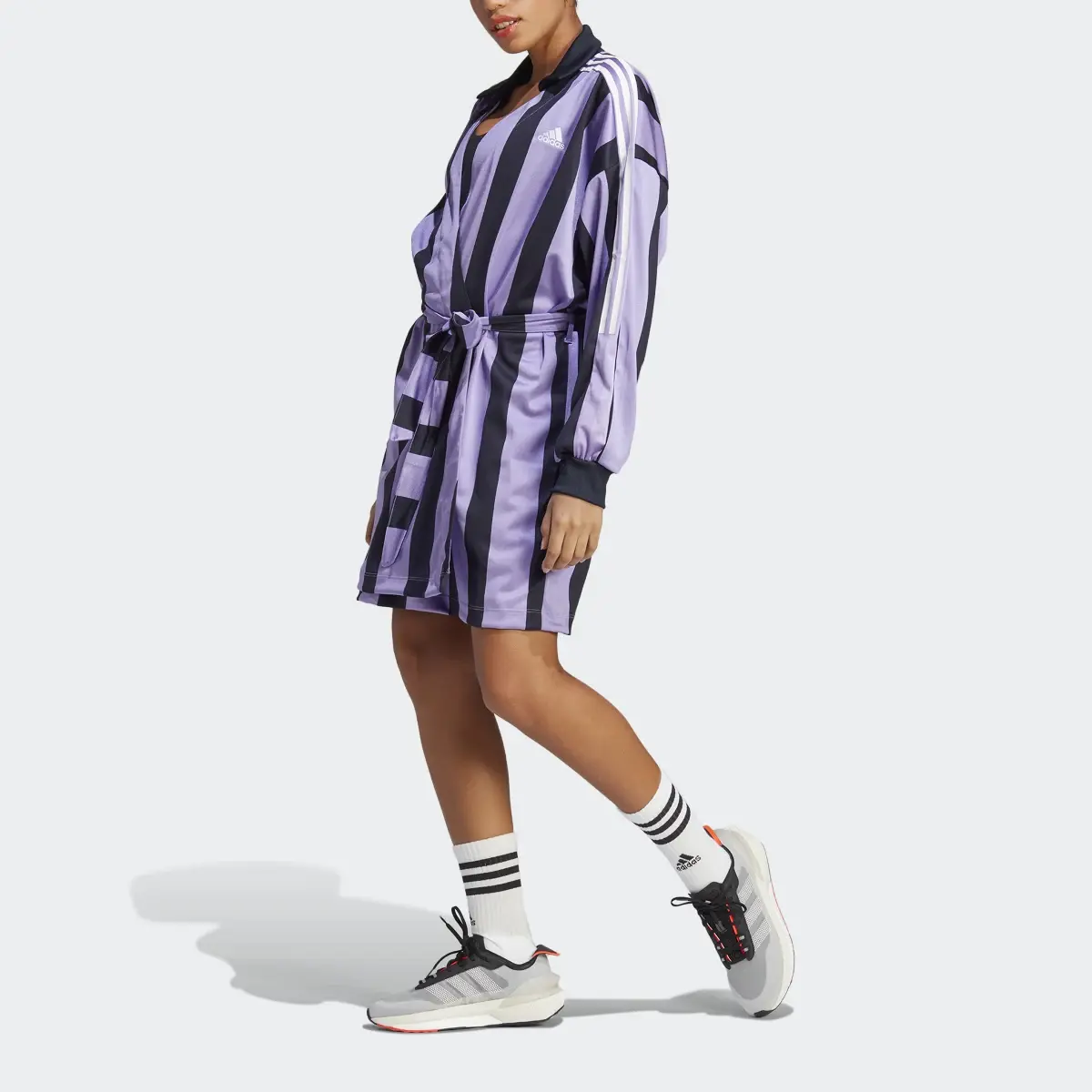 Adidas Jacquard Jersey Dress. 1