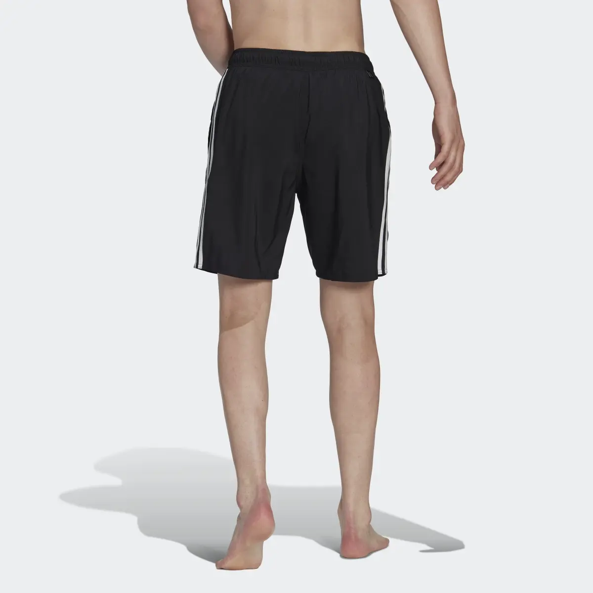 Adidas Shorts de Natación CLX 3 Franjas. 2