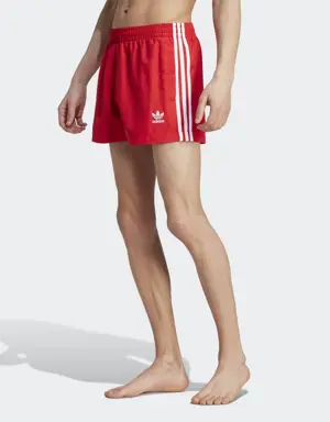 Adidas Originals Adicolor 3-Stripes Short Length Swim Shorts
