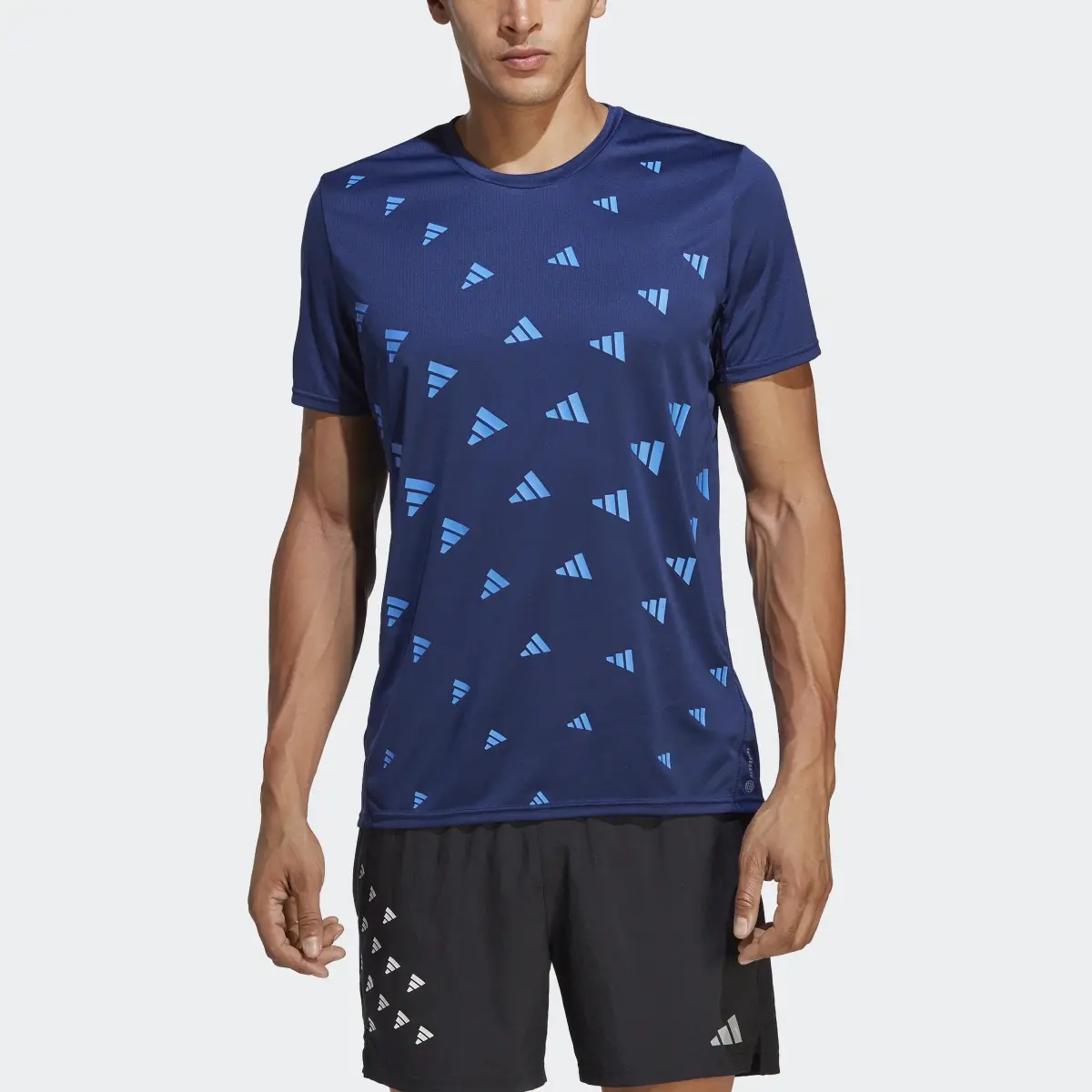 Adidas Playera Brand Love Estampada. 1