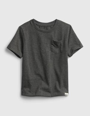 Toddler Mix and Match Pocket T-Shirt gray