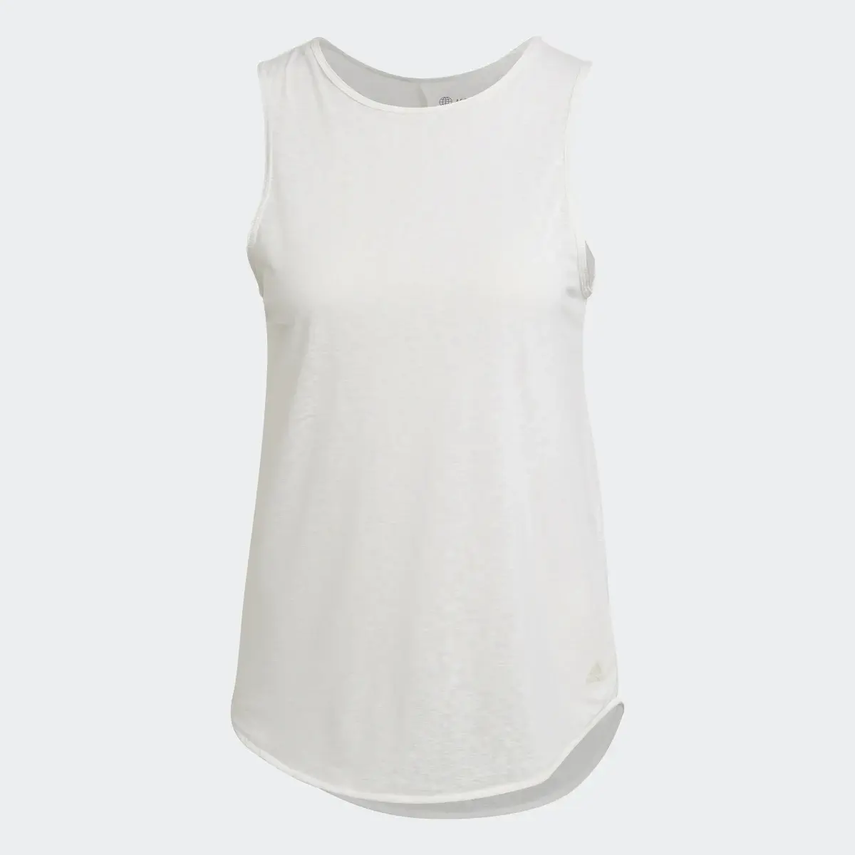 Adidas Studio Reversible Slit Tank Top. 1