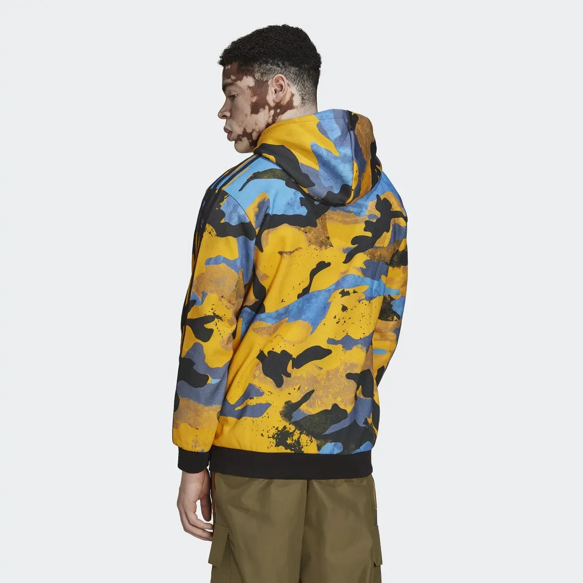 Adidas Camo Series Allover Print Hoodie. 3