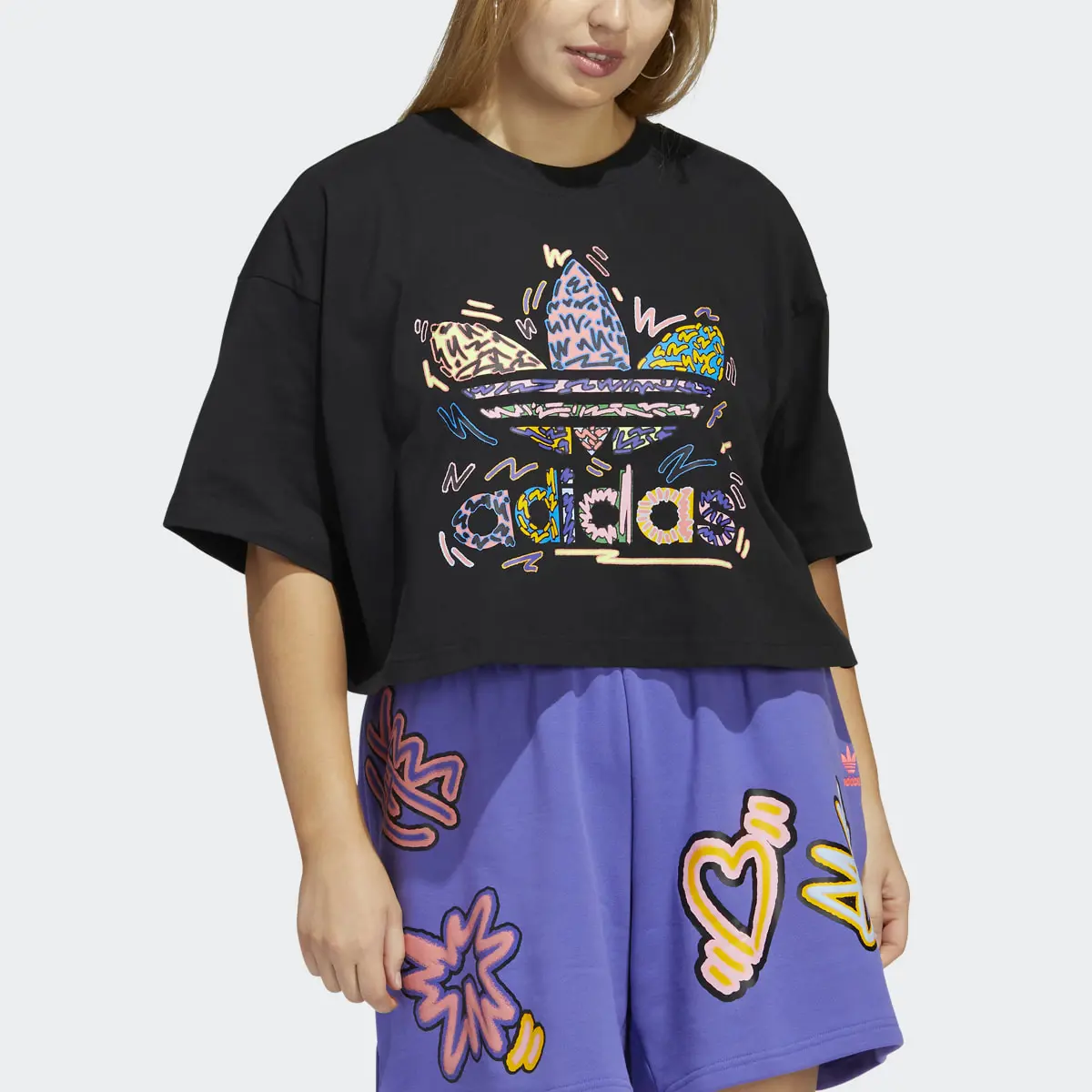 Adidas Playera Corta Love Unites Trifolio. 1