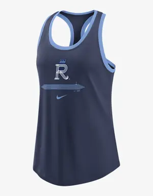 Nike Dri-FIT Right Mix (MLB Kansas City Royals) Women's High-Neck Tank Top.