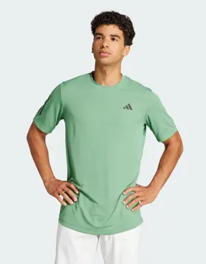 Club 3-Stripes Tennis T-Shirt