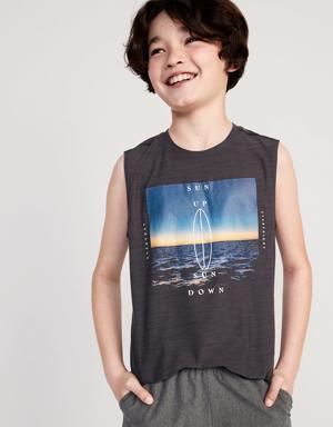 Old Navy Breathe ON Performance Tank Top for Boys multi