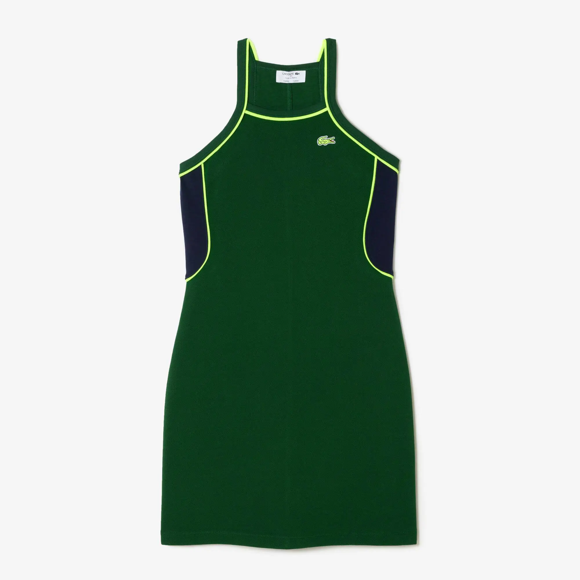 Lacoste Vestido tenis de mujer Lacoste en algodón ecológico hecho en Francia. 2