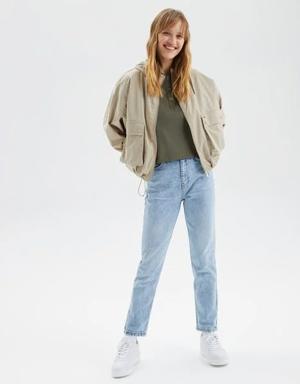 Nautica KADIN BEJ OVERSIZE UZUN KOLLU MONT. 3