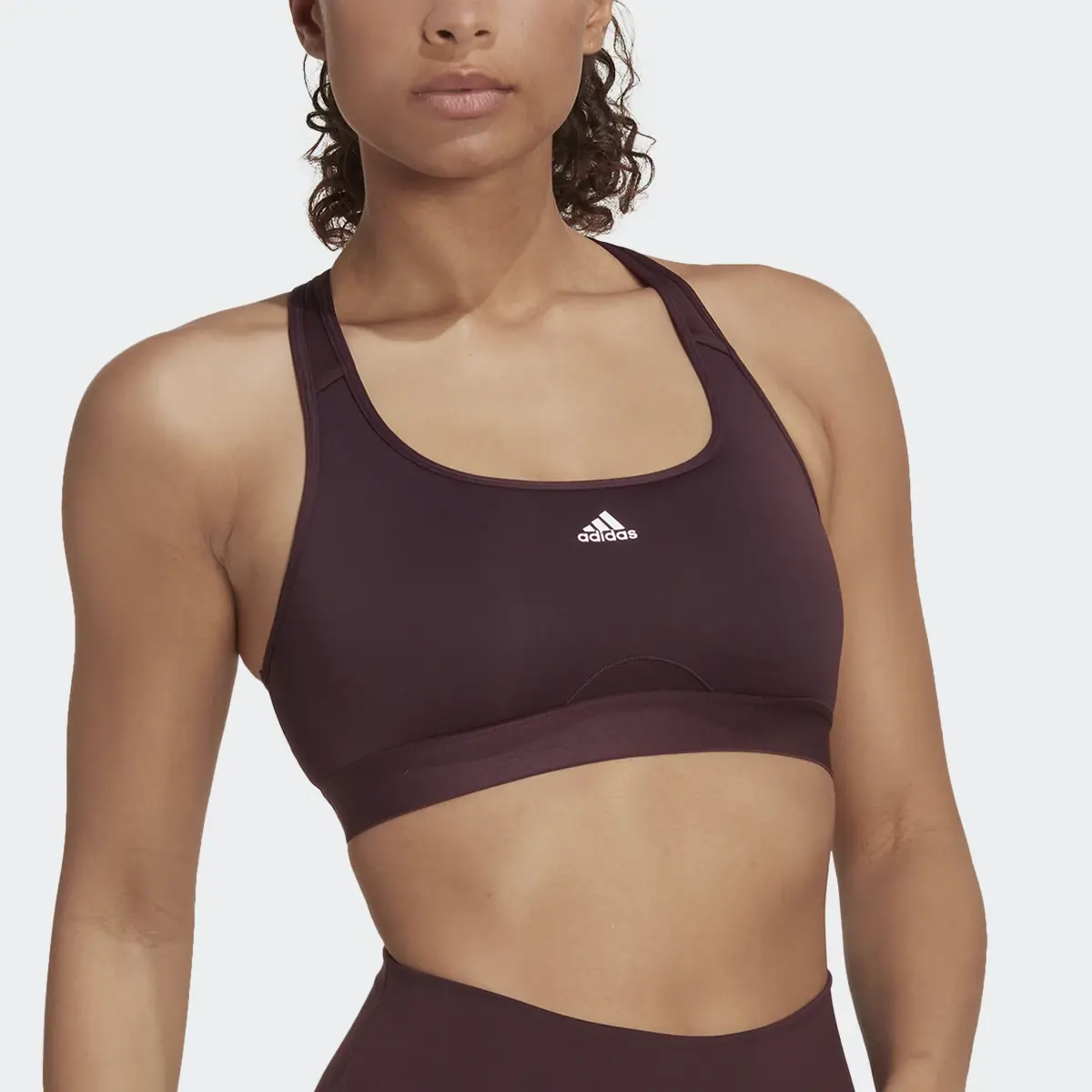 Adidas Powerreact Training Medium-Support Bra. 1