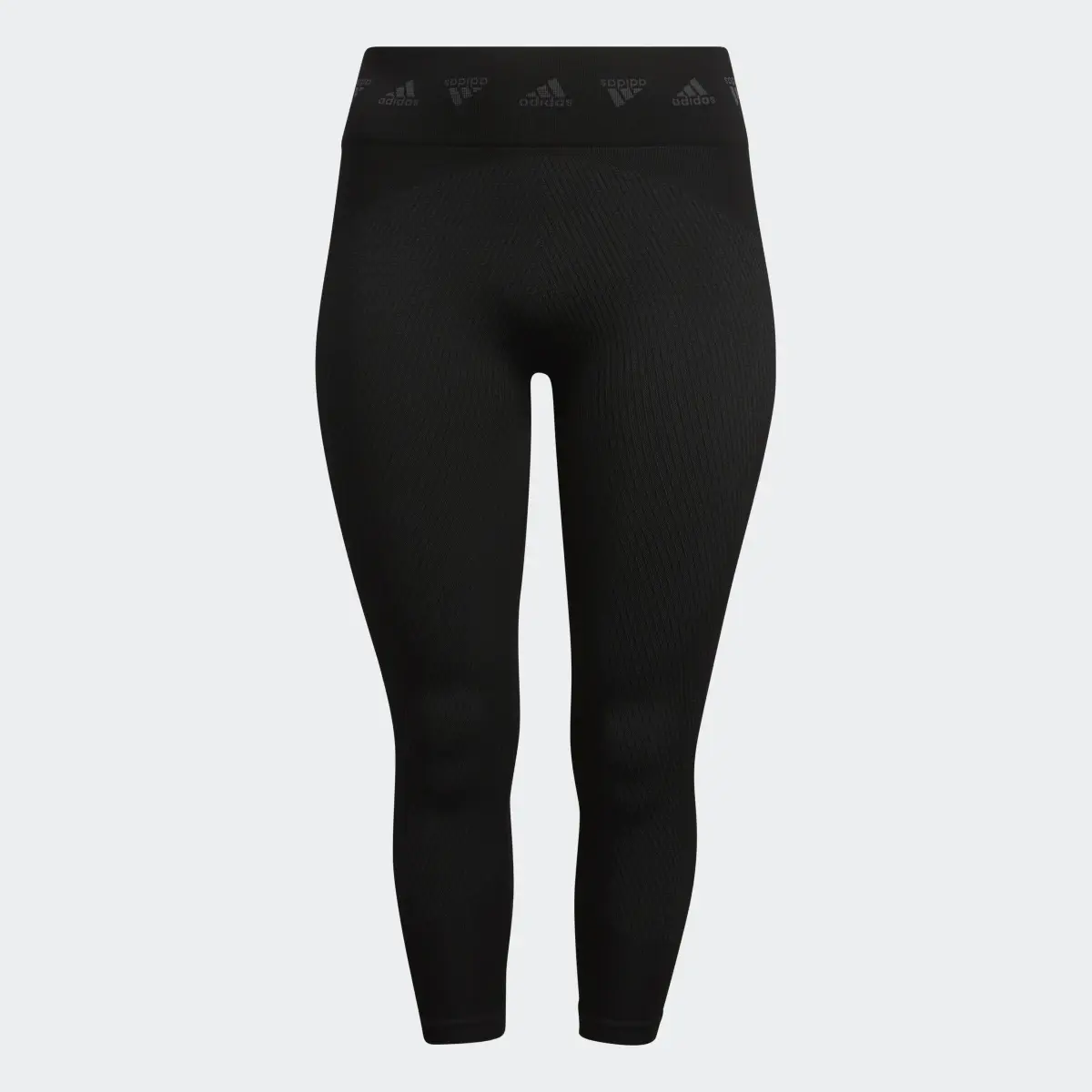 Adidas AEROKNIT Training 7/8 Tights (Plus Size). 1