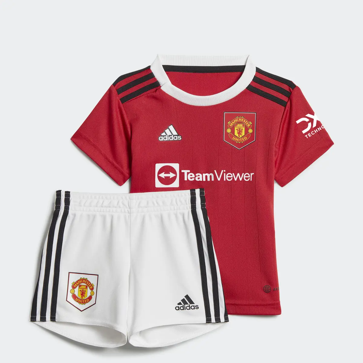 Adidas Miniconjunto Baby primera equipación Manchester United 22/23. 1