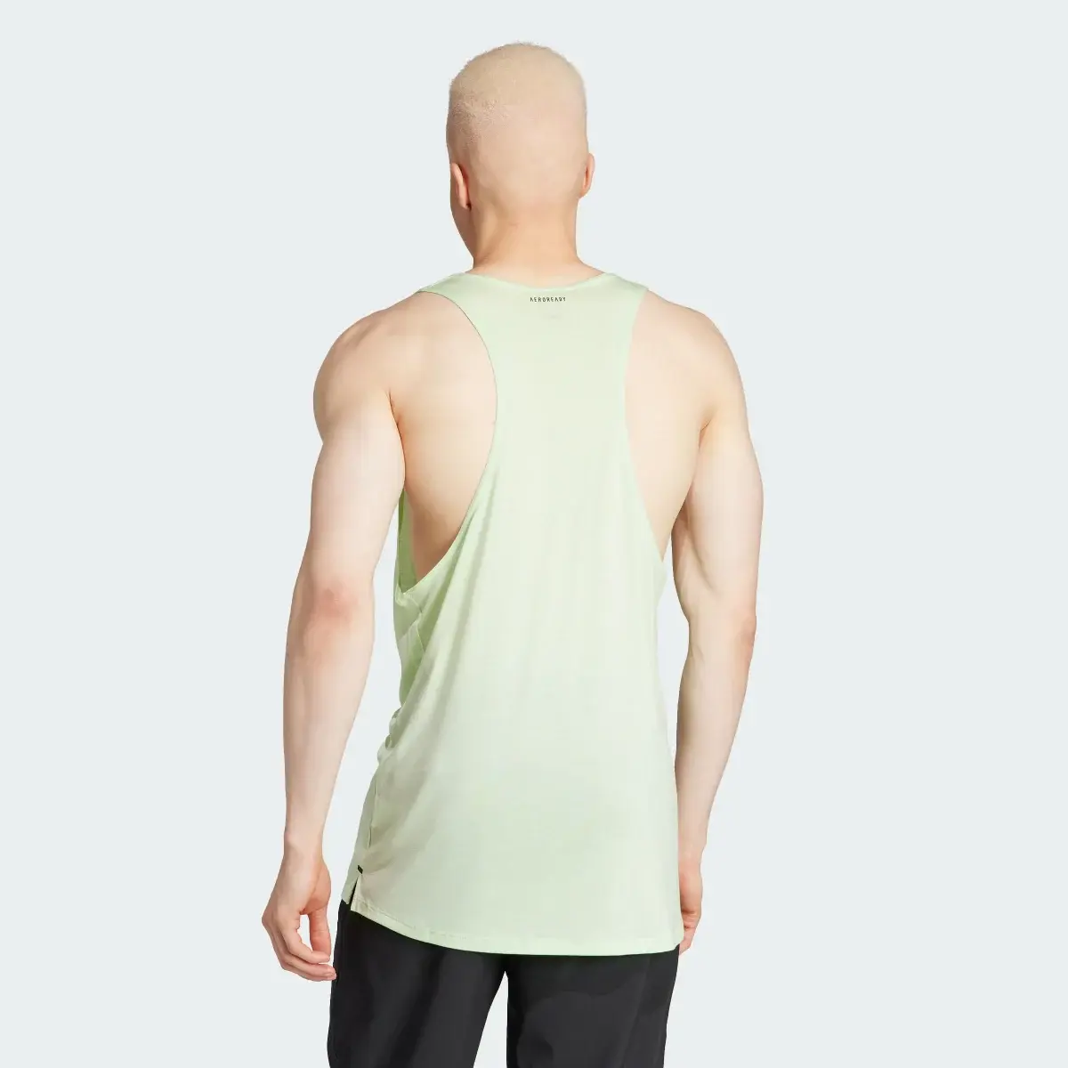 Adidas Camiseta sin mangas Workout Stringer. 3