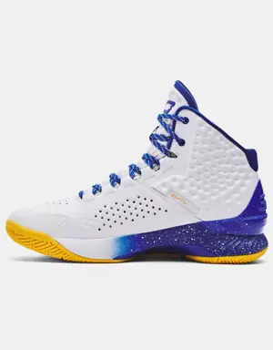 Unisex Curry 1 Retro 'Dub Nation' Basketball Shoes