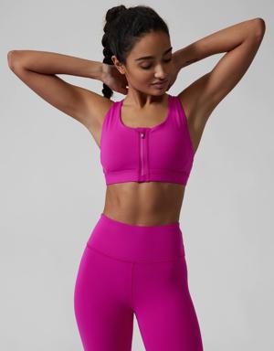 Ultimate Zip Front Bra A&#45C pink