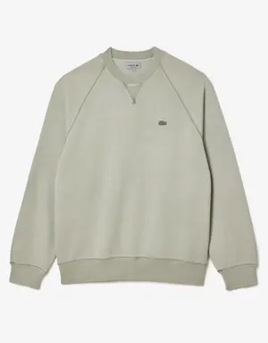 Men’s Lacoste Round Neck Organic Cotton Sweatshirt
