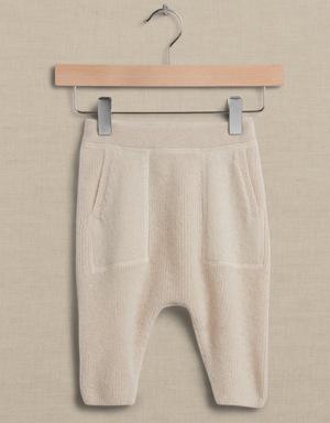 Cashmere Pant for Baby beige