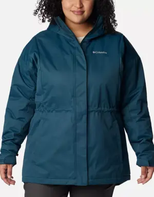 Women's Hikebound™ Long Insulated Jacket - Plus Size