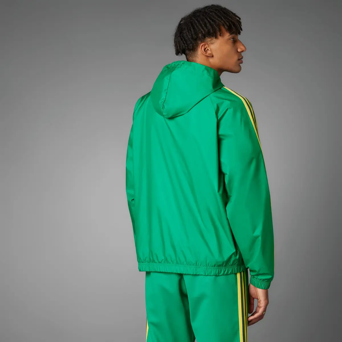 Adidas Jamaica Adicolor Windbreaker. 2