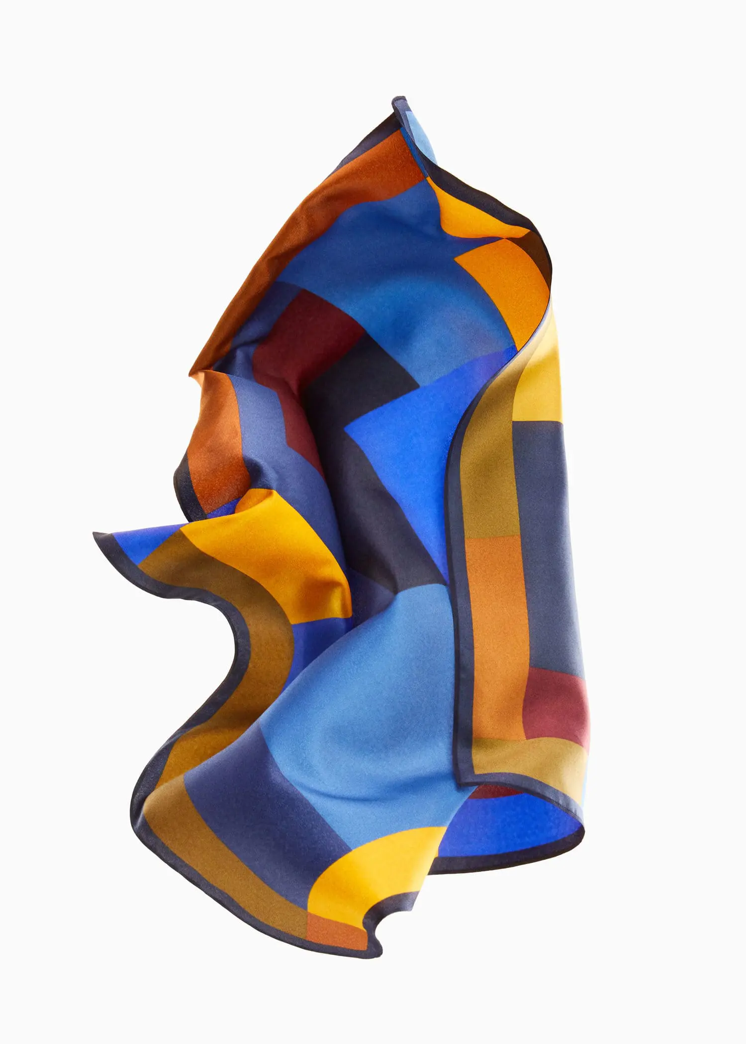 Mango Geometric printed foulard. 3