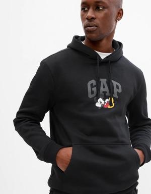 Logo Disney Mickey Mouse Kapüşonlu Sweatshirt
