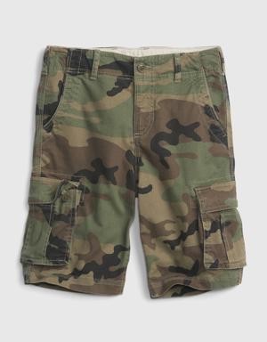 Gap Kids Cargo Shorts green