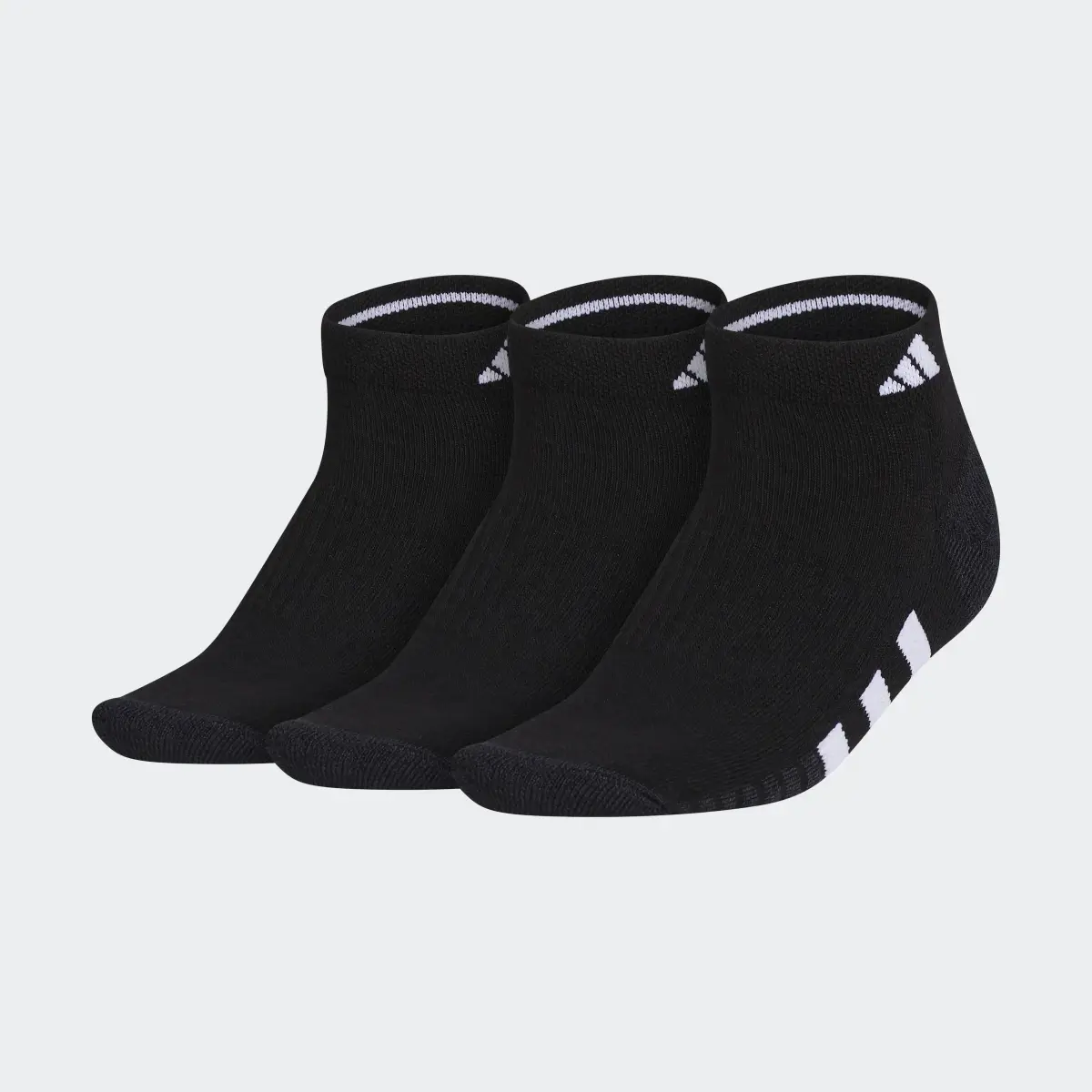 Adidas Cushioned Low-Cut Socks 3 Pairs. 2