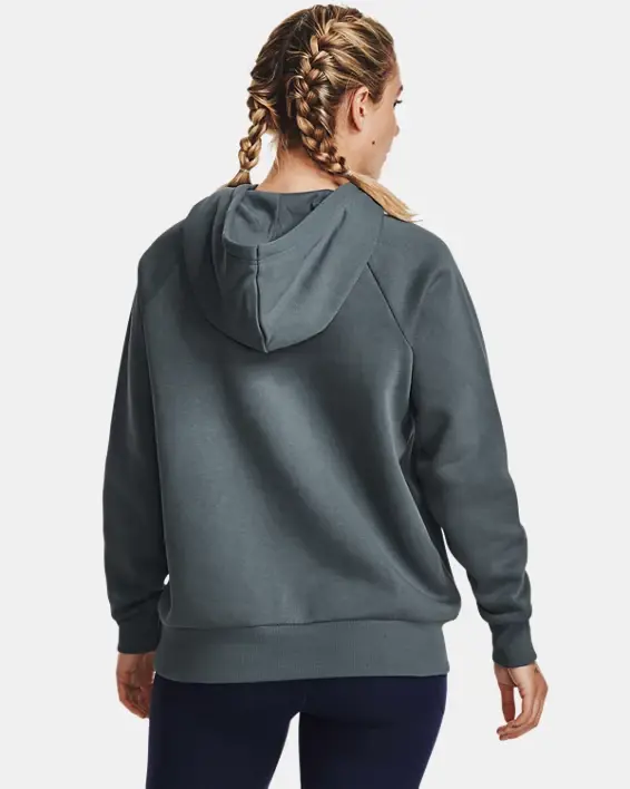 Under Armour Women's UA Rival Fleece Antler Hoodie. 2