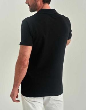 Men’s Polo T-Shirt BLACK