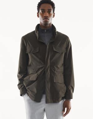Military water-repellent jacket