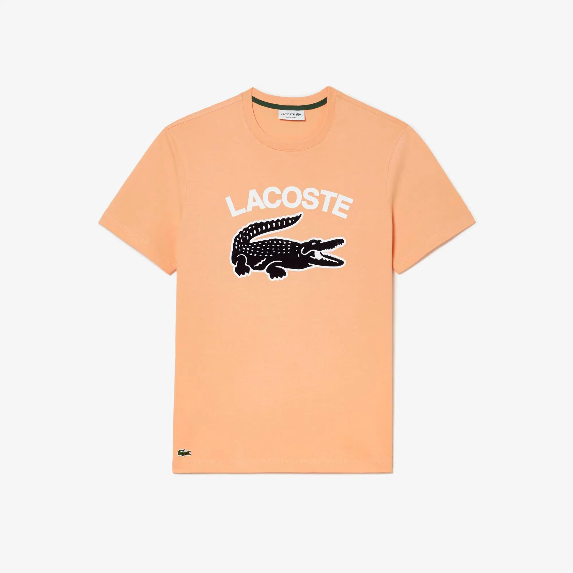 Lacoste Men's Lacoste Regular Fit XL Crocodile Print T-shirt. 2