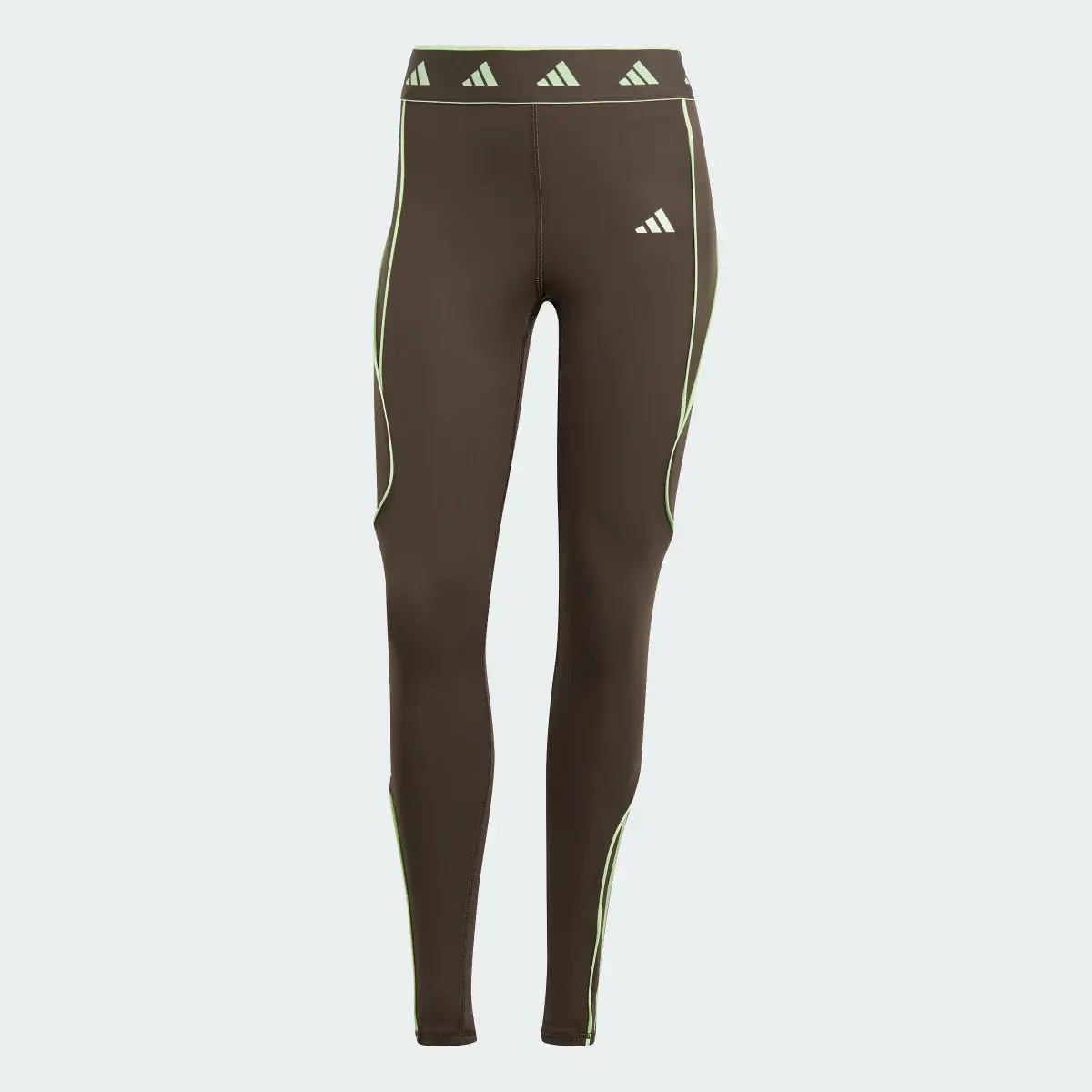 Adidas Hyperglam Color Pop Full-Length Leggings. 1