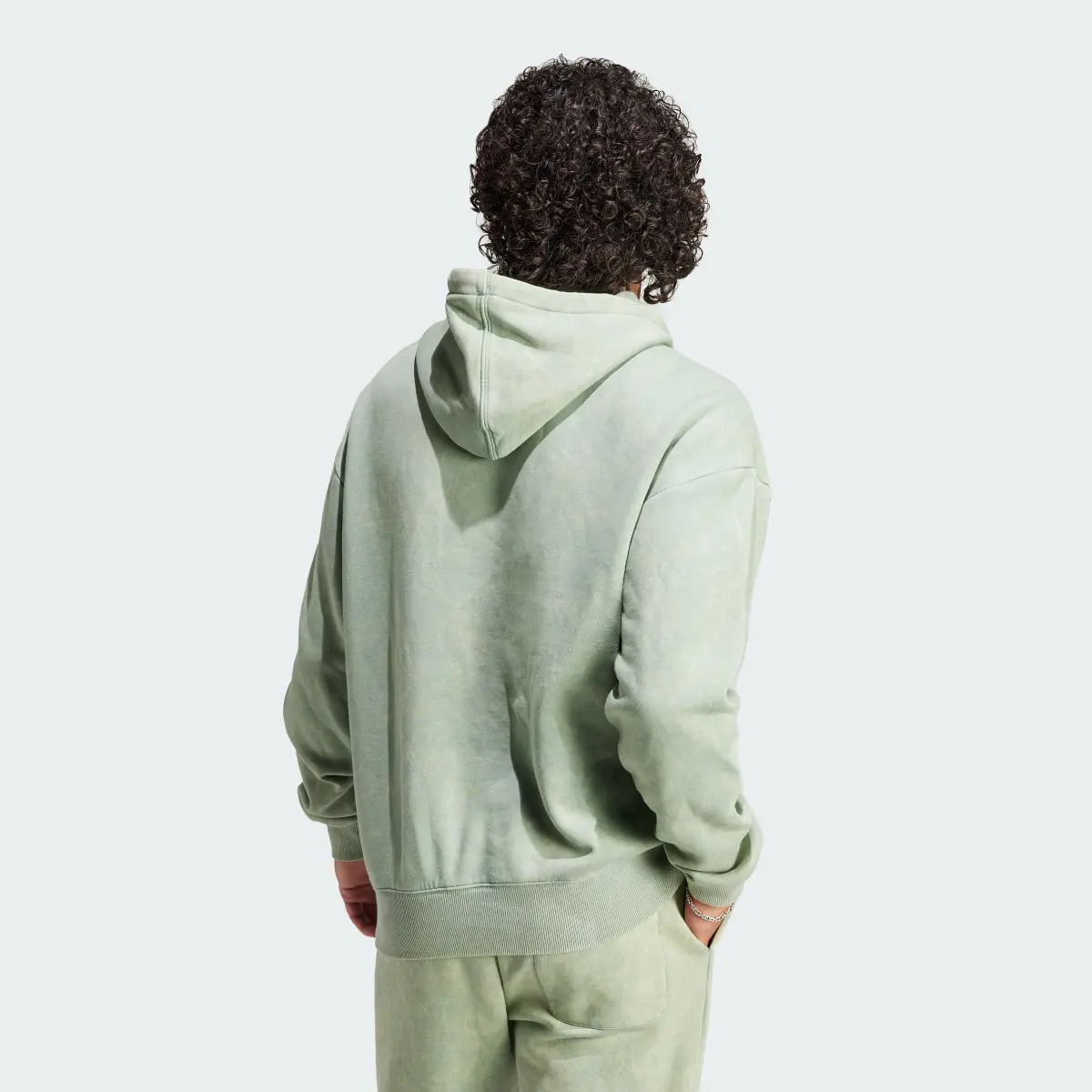 Adidas ALL SZN Garment-Wash Hoodie. 3