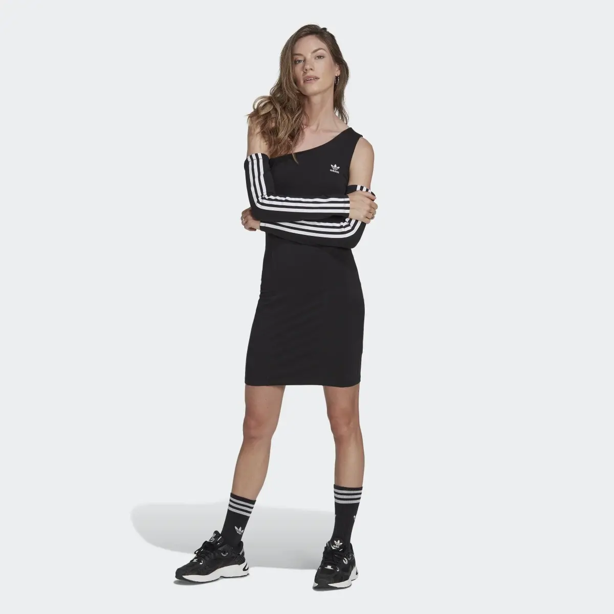 Adidas Cutout Long Sleeve Dress. 2