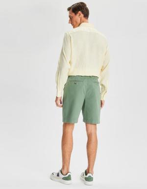 Nautica ERKEK YEŞİL CHINO SLIM FIT BERMUDA ŞORT. 3 Nautica ERKEK YEŞİL CHINO SLIM FIT BERMUDA ŞORT. 3