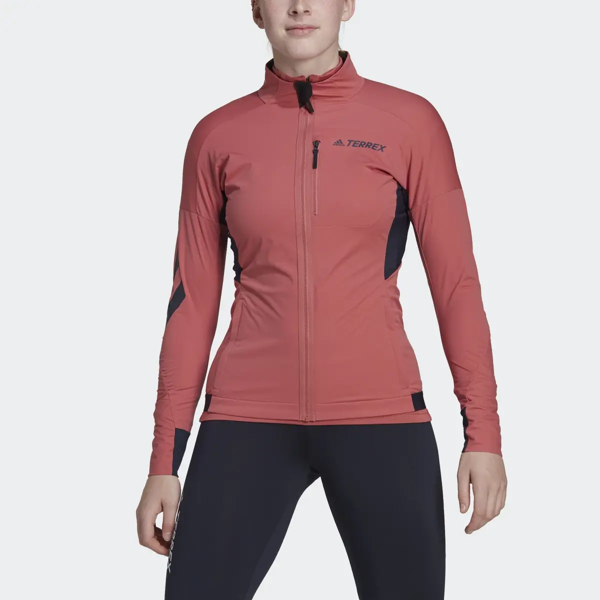Adidas Terrex Xperior Cross-Country Ski Soft Shell Jacket. 1