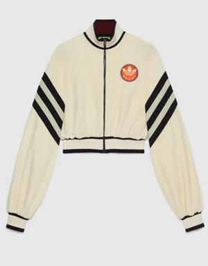 adidas x Gucci chenille cropped jacket