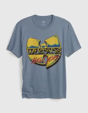 Wu-Tang Graphic T-Shirt blue