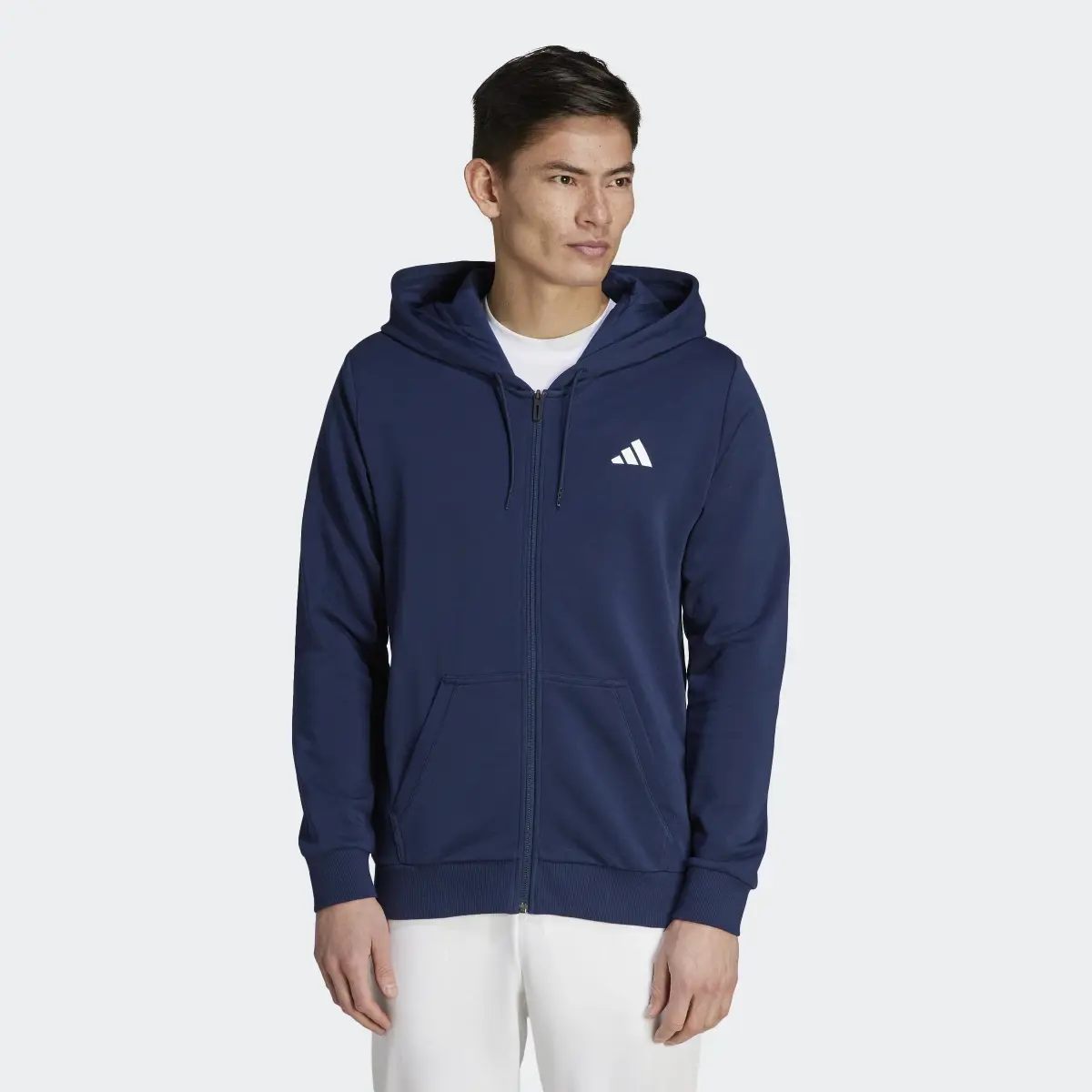 Adidas Club Teamwear Full-Zip Tennis Hoodie. 2