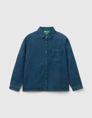 lightweight denim shirt