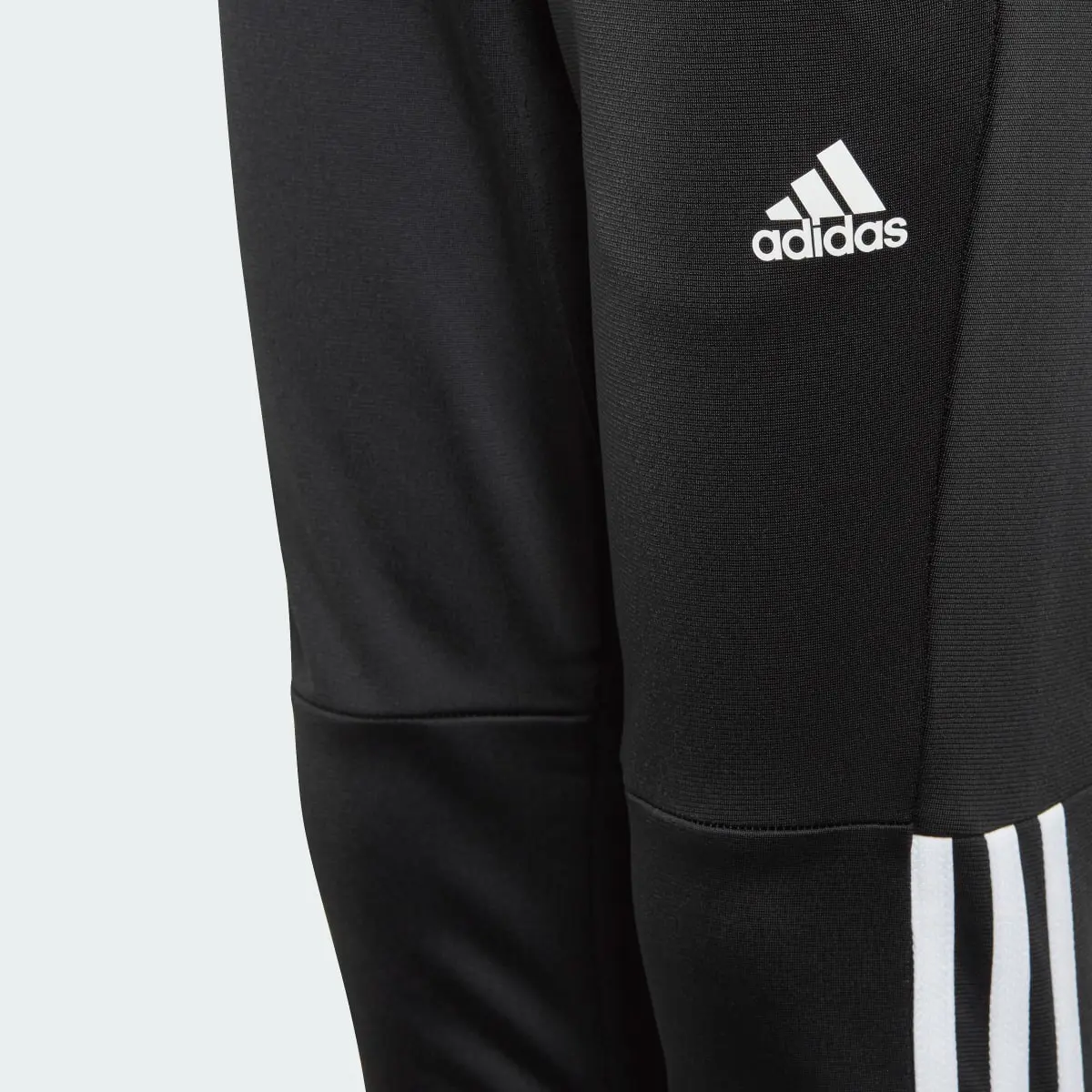 Adidas Tiberio 3-Stripes Colorblock Shiny Tracksuit Kids. 2