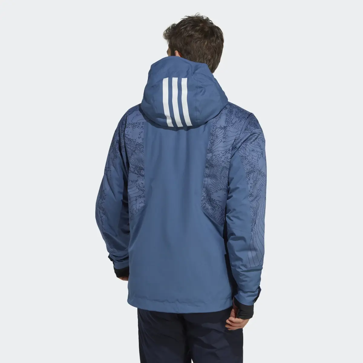 Adidas Terrex 2-Layer Insulated Snow Graphic Jacket. 3