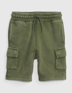 Toddler Pull-On Cargo Shorts green