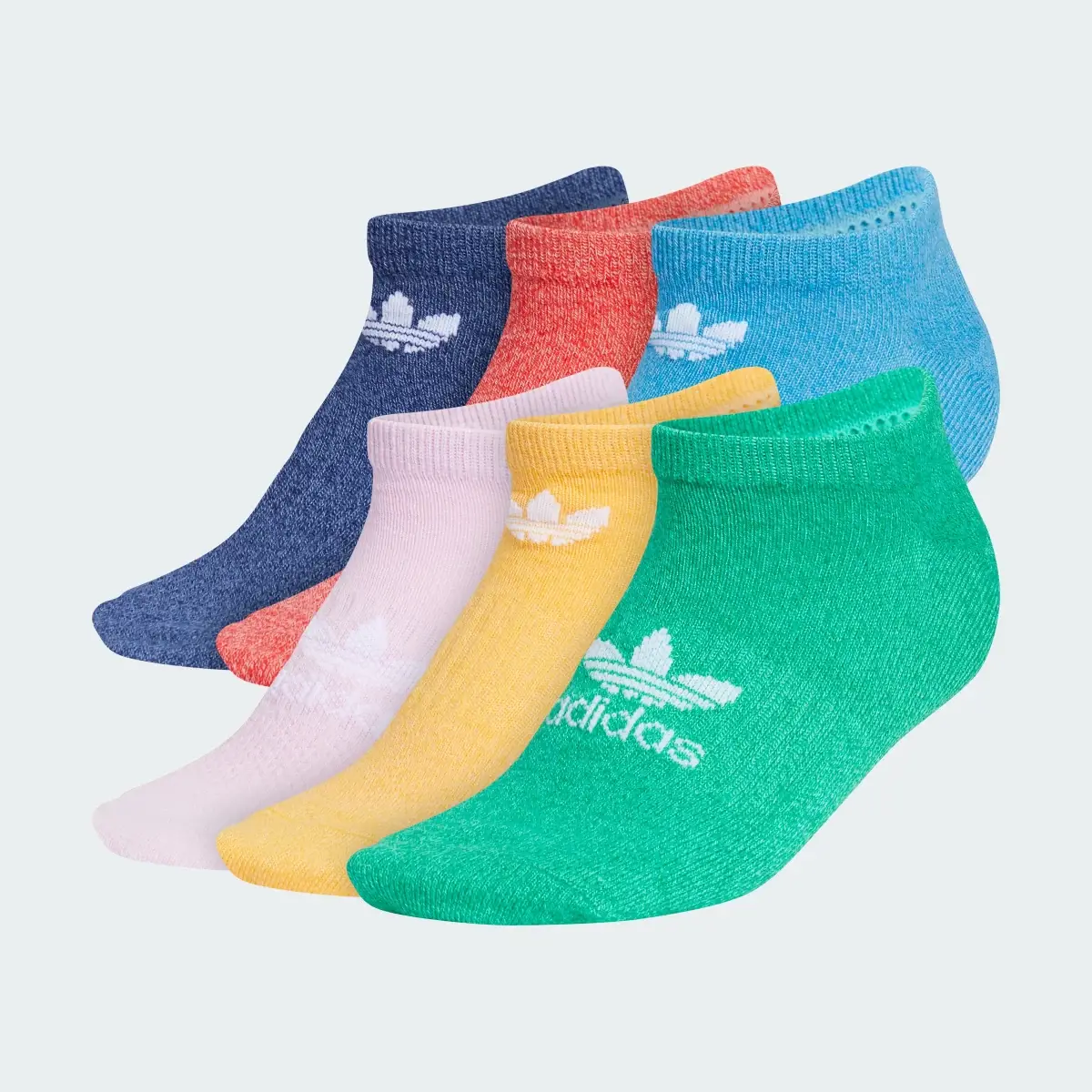 Adidas Classic Superlite No-Show Socks 6 Pairs. 2