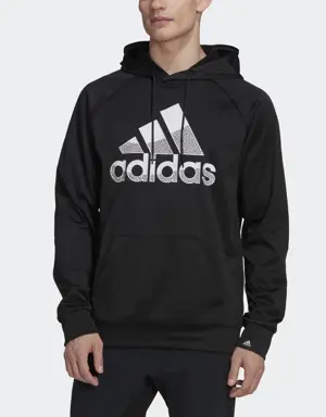 Adidas AEROREADY Game and Go Big Logo Hoodie