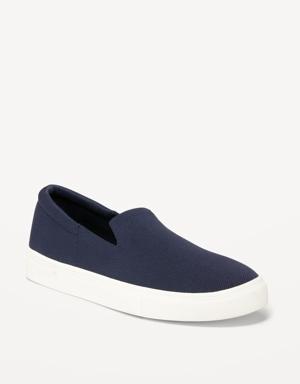 Old Navy Soft-Knit Slip-On Sneakers for Women blue