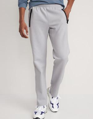 Dynamic Fleece Straight-Leg Sweatpants for Men gray