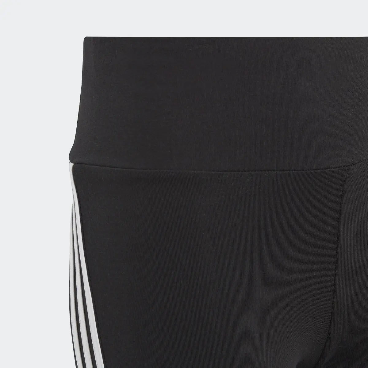 Adidas Tight évasé en coton Future Icons 3-Stripes. 3