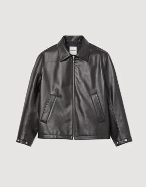 Smooth leather jacket Login to add to Wish list